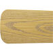 Fort Worth 52 inch Set of 5 Fan Blade in Medium Oak