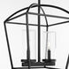 Odeon 2 Light 14 inch Matte Black Pendant Ceiling Light