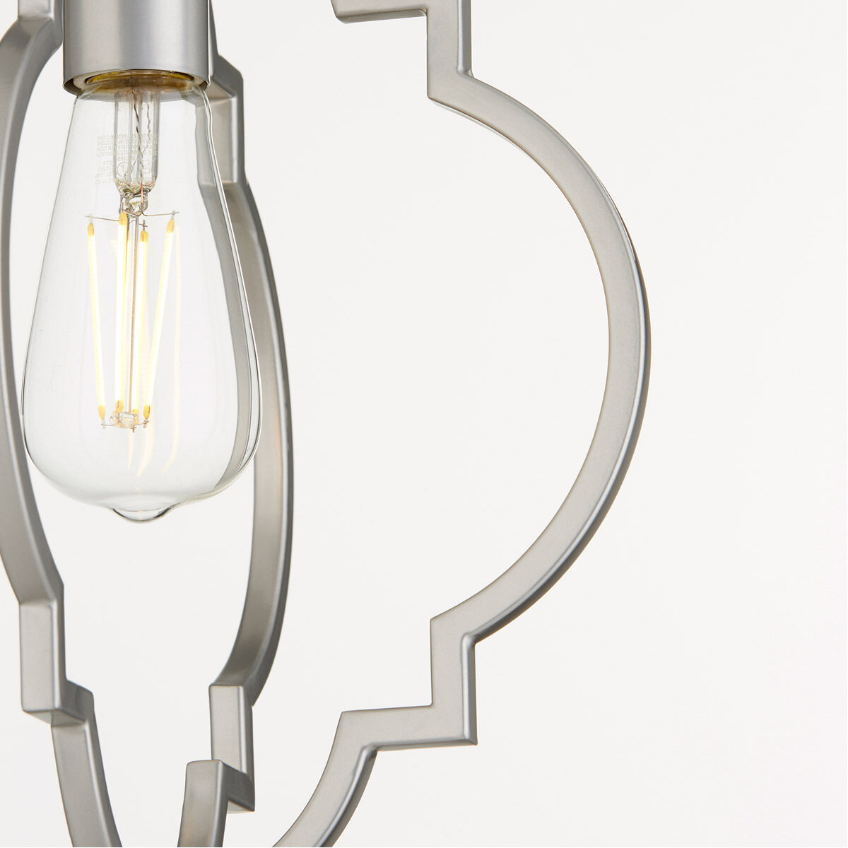 Dublin 1 Light 11 inch Classic Nickel Pendant Ceiling Light, Quorum Home