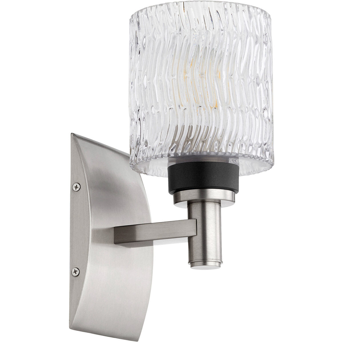 Stadium Wall Mount Wall Light in Satin Nickel