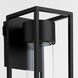 Delgado 14 inch Matte Black Outdoor Wall Lantern