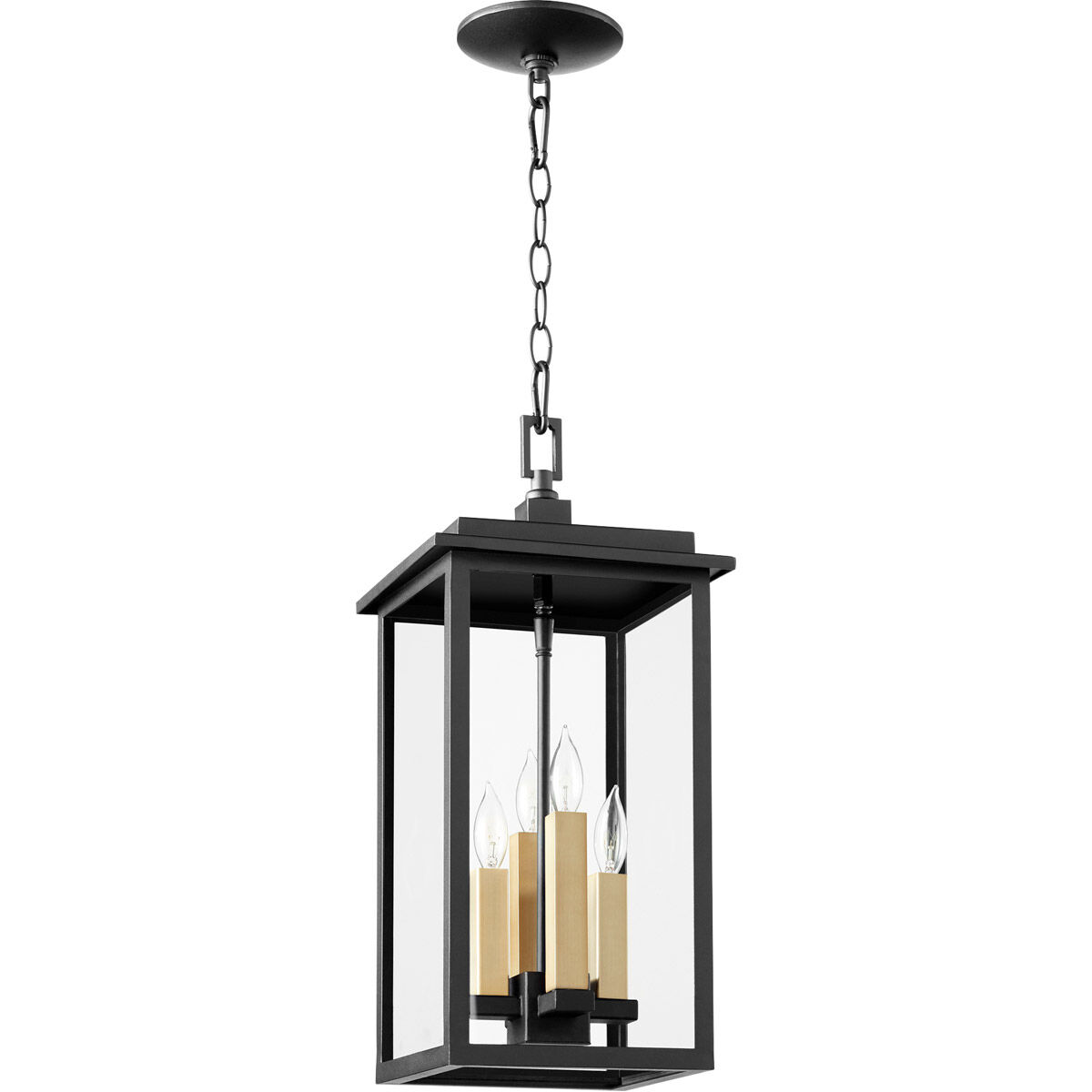 Westerly 4 Light 9 inch Noir Pendant Ceiling Light