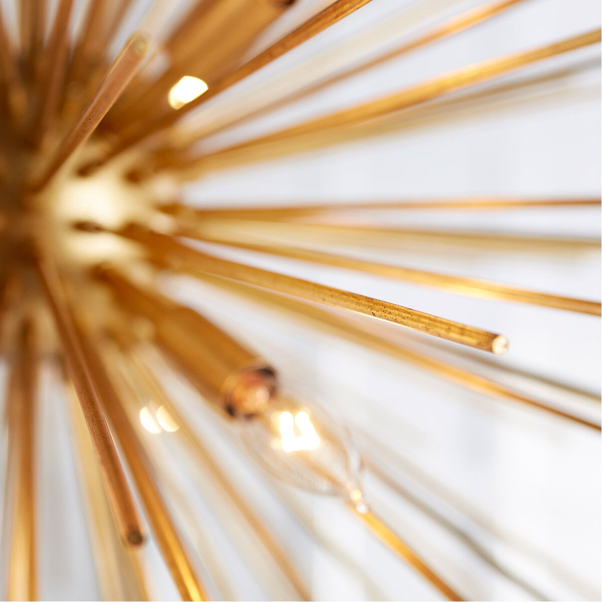 Electra 8 Light 23 inch Gold Leaf Pendant Ceiling Light