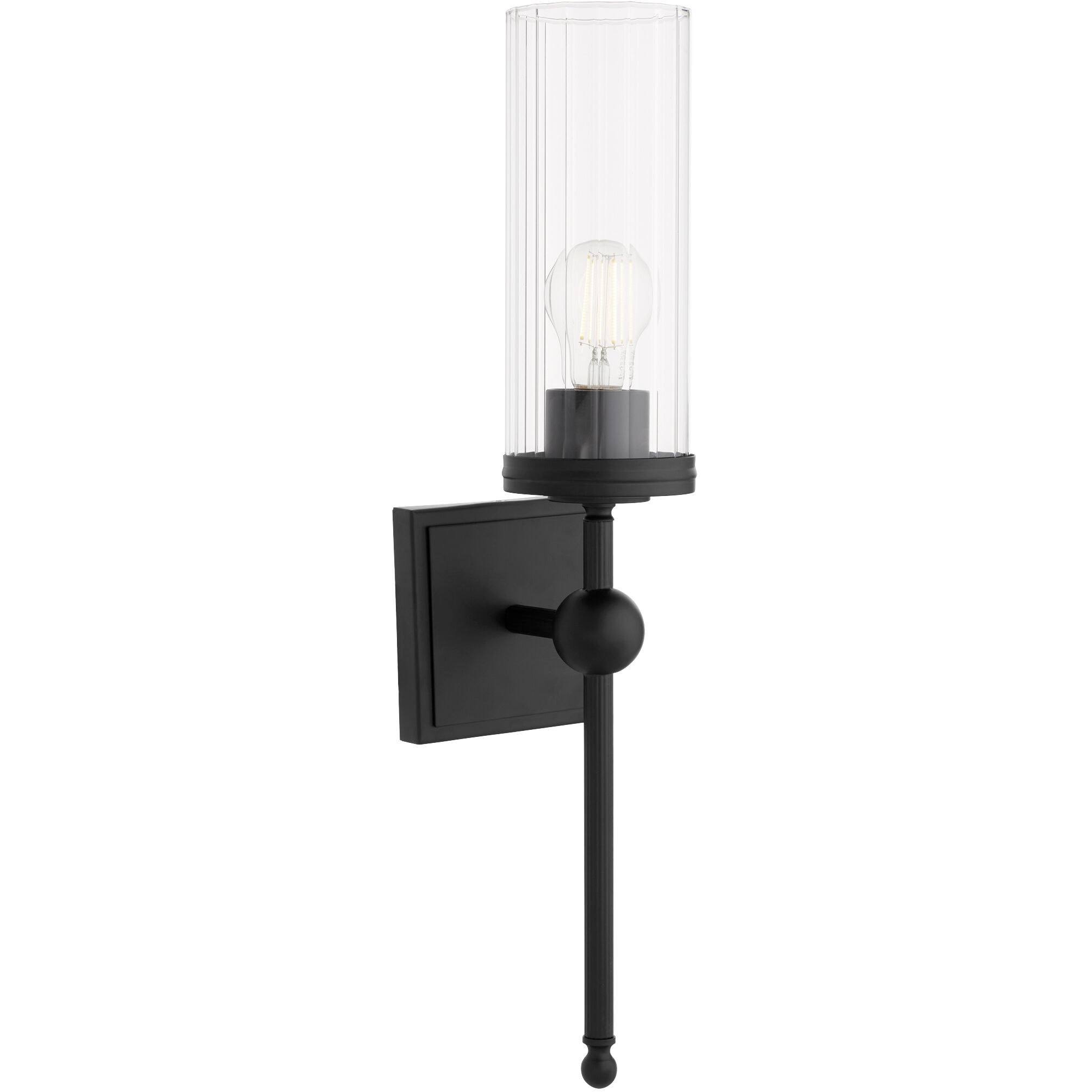Lee Boulevard 1 Light 5 inch Matte Black Wall Mount Wall Light
