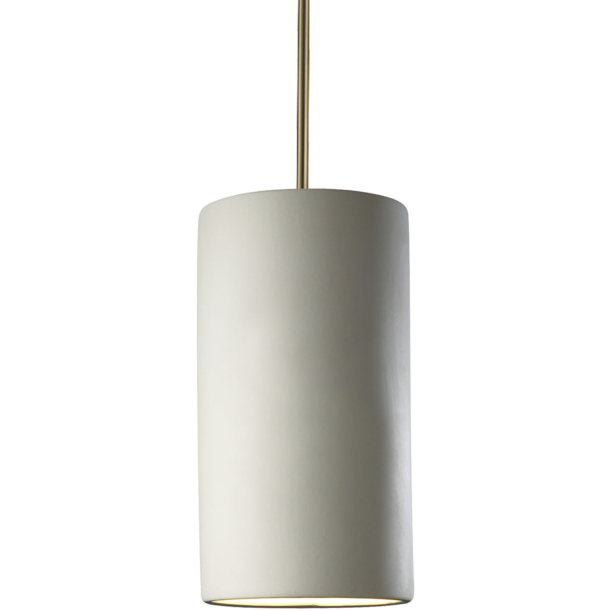 Radiance Collection LED 7 inch Tierra Red Slate with Brushed Nickel Pendant Ceiling Light