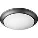 Energy Saving LED 9.5 inch Noir Flush Mount Ceiling Light