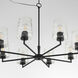 Goodwin 8 Light 32 inch Matte Black Chandelier Ceiling Light