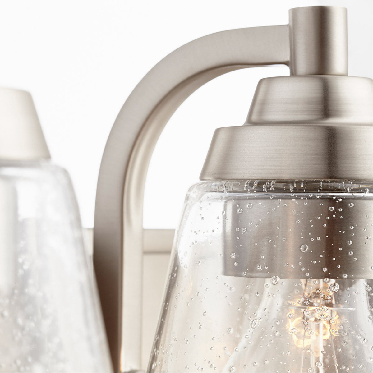 Fort Worth 3 Light 22 inch Satin Nickel Bath Vanity Wall Light