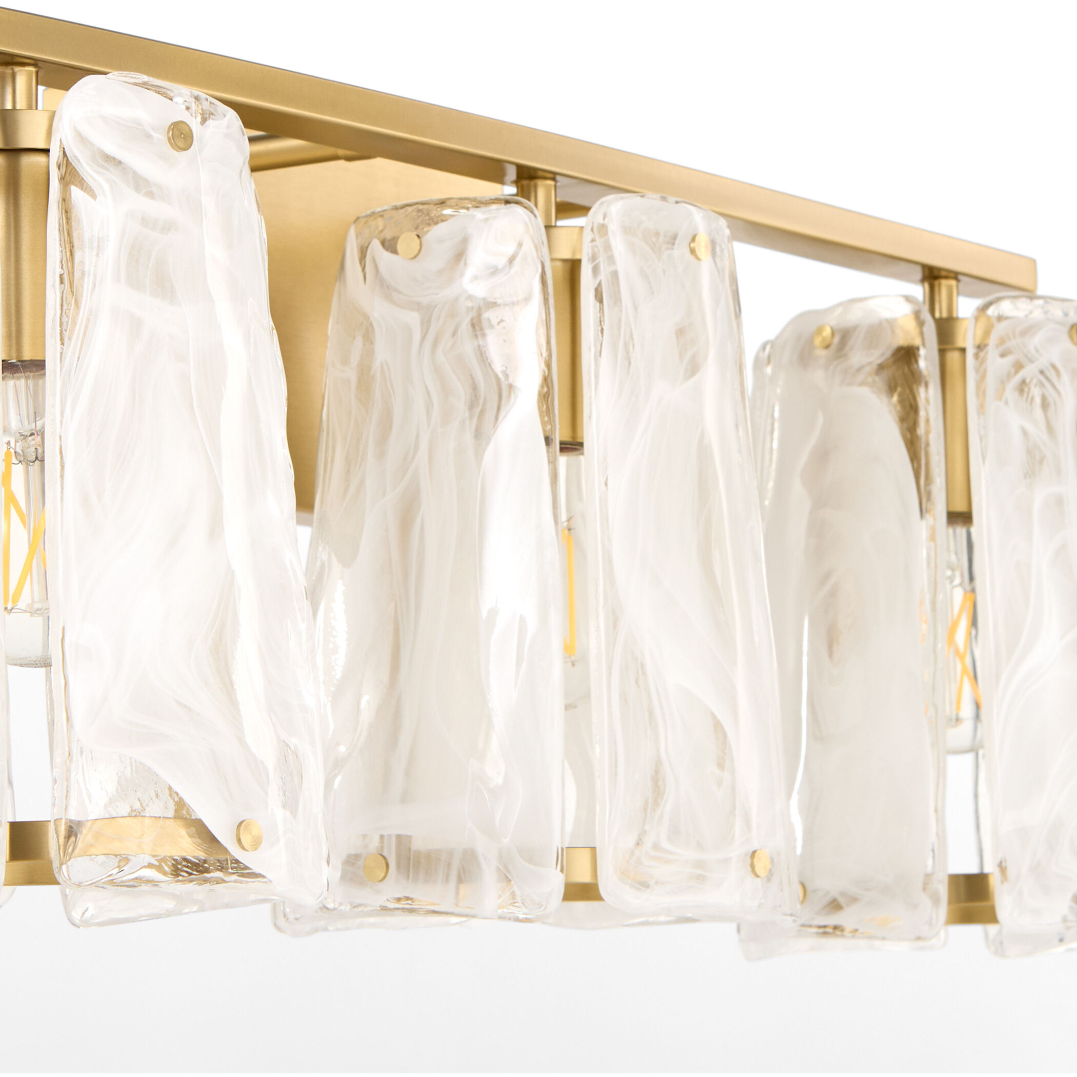 Prestige 3 Light 24 inch Aged Brass Vanity Light Wall Light