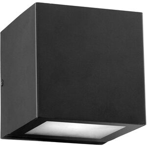 Ion LED 5 inch Noir Outdoor Wall Mount