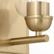 Wallinger Wall Mount Wall Light in Aged Brass