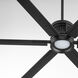 Zeus 65 inch Matte Black Patio Fan