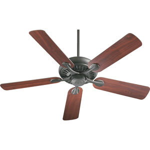 Pinnacle 52 inch Old World with Rosewood Blades Ceiling Fan