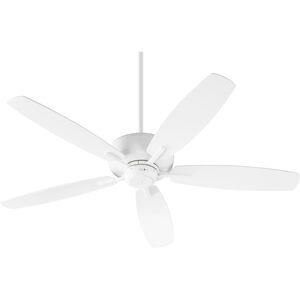Breeze 52 inch Studio White Indoor Ceiling Fan