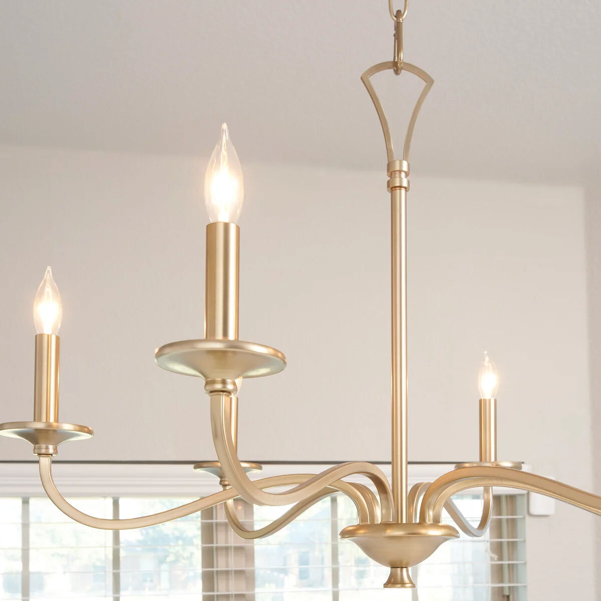 Maryse 6 Light 29 inch Aged Brass Chandelier Ceiling Light