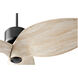 Hawkeye 52 inch Noir with Weathered Oak Blades Ceiling Fan