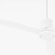 Portland 58 inch Studio White Patio Fan