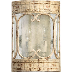Florence 2 Light 8 inch Persian White Wall Sconce Wall Light