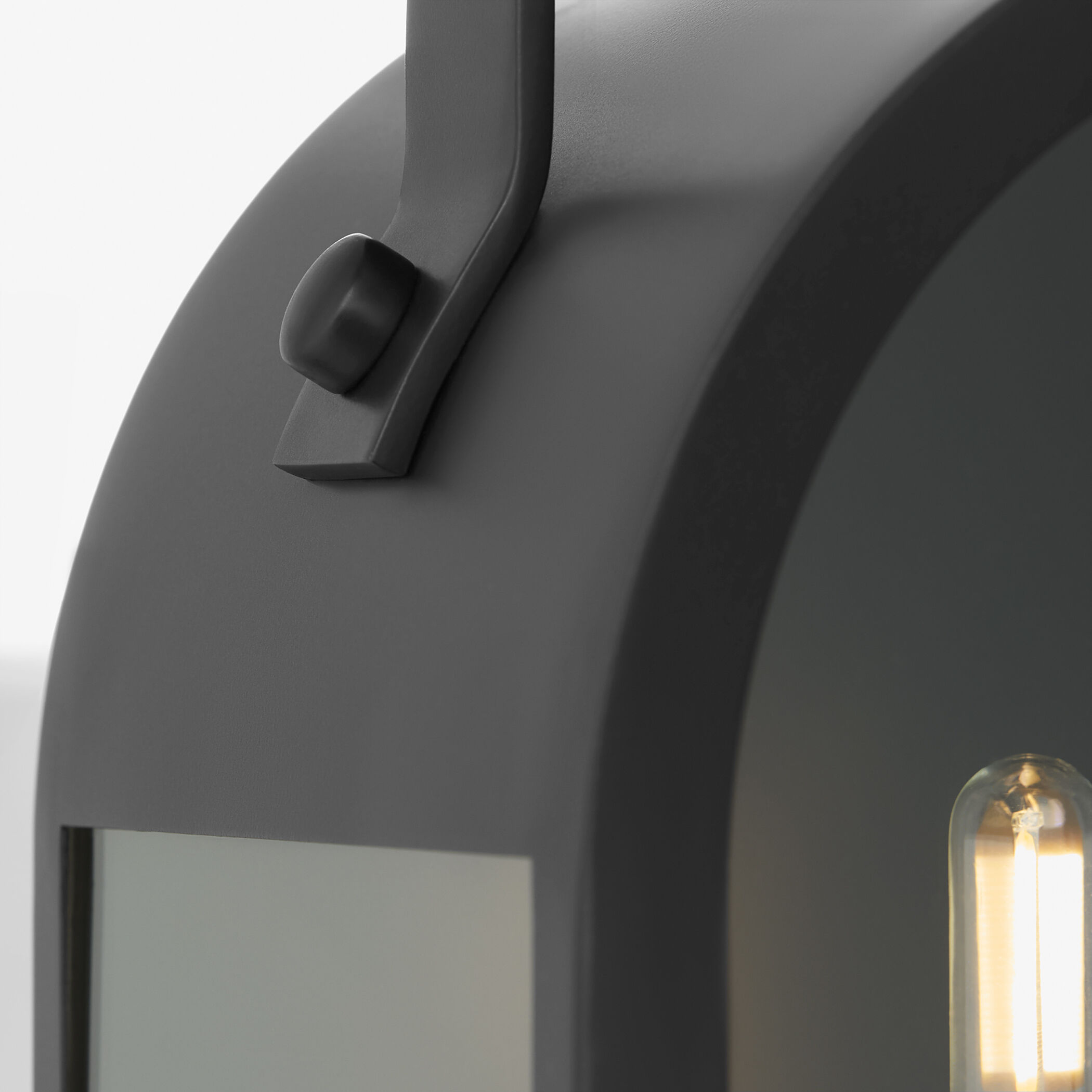 Rossi 3 Light 25 inch Matte Black Outdoor Wall Lantern