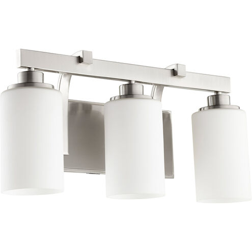 Lancaster 3 Light 20 inch Satin Nickel Vanity Light Wall Light