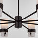 Sojourn 8 Light 36 inch Bronze Chandelier Ceiling Light