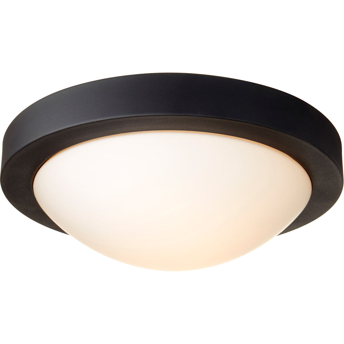 Contempo 2 Light 13 inch Noir Flush Mount Ceiling Light, Quorum Home