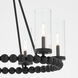 Lee Boulevard 6 Light 28 inch Matte Black Chandelier Ceiling Light