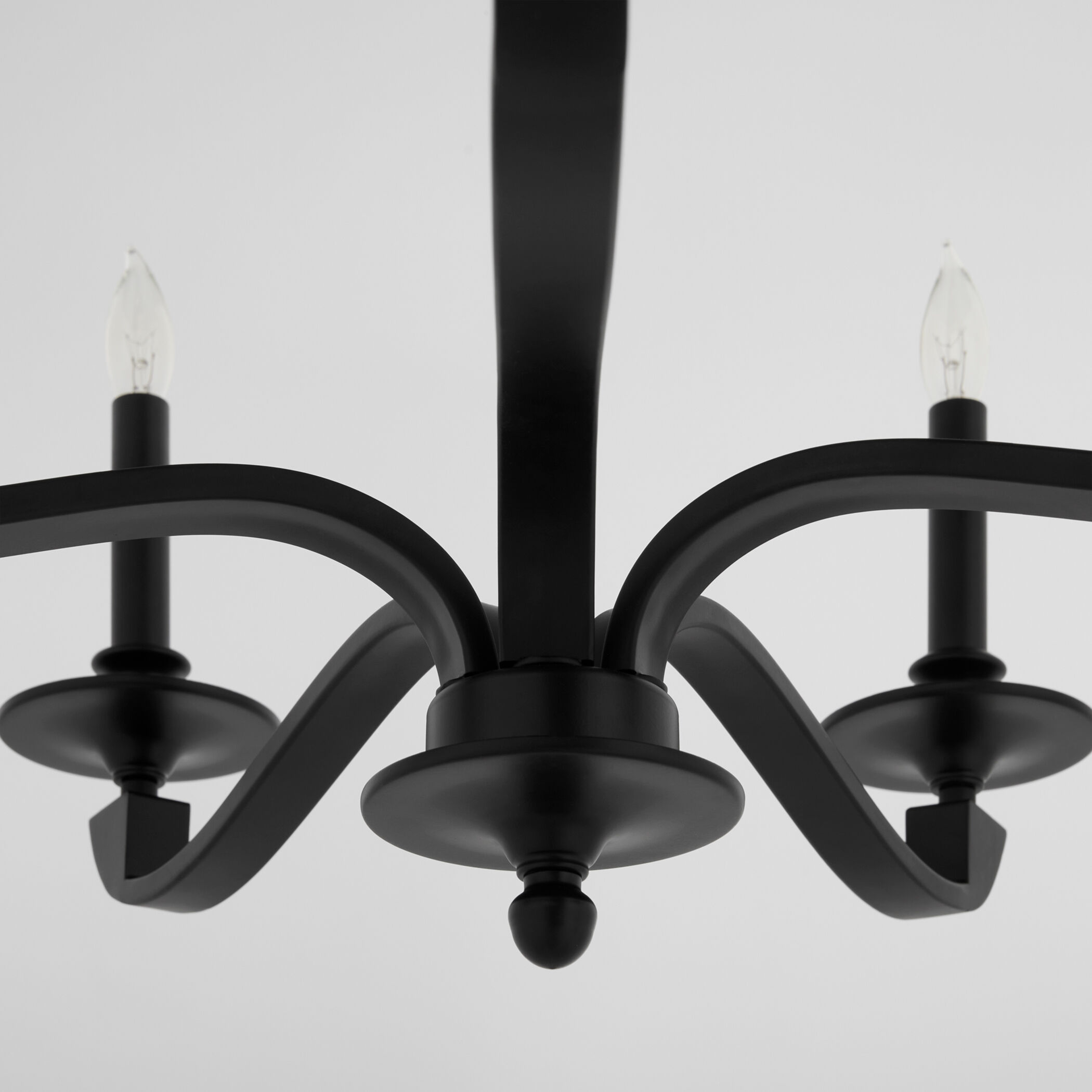 Chantelle 5 Light 28 inch Matte Black Chandelier Ceiling Light