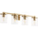 Bolton 4 Light 30.50 inch Bathroom Vanity Light