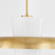 Mallory 1 Light 20 inch Aged Brass Pendant Ceiling Light