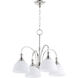 Richmond 4 Light 23 inch Polished Nickel Chandelier Ceiling Light