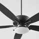 Breeze Patio Plus 52 52 inch Matte Black Patio Fan in Included