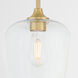 Raymond 1 Light 8 inch Aged Brass Pendant Ceiling Light