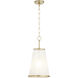 Providence 1 Light 19.5 inch Aged Brass Pendant Ceiling Light