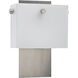 Fort Worth 2 Light 8 inch Satin Nickel Wall Sconce Wall Light