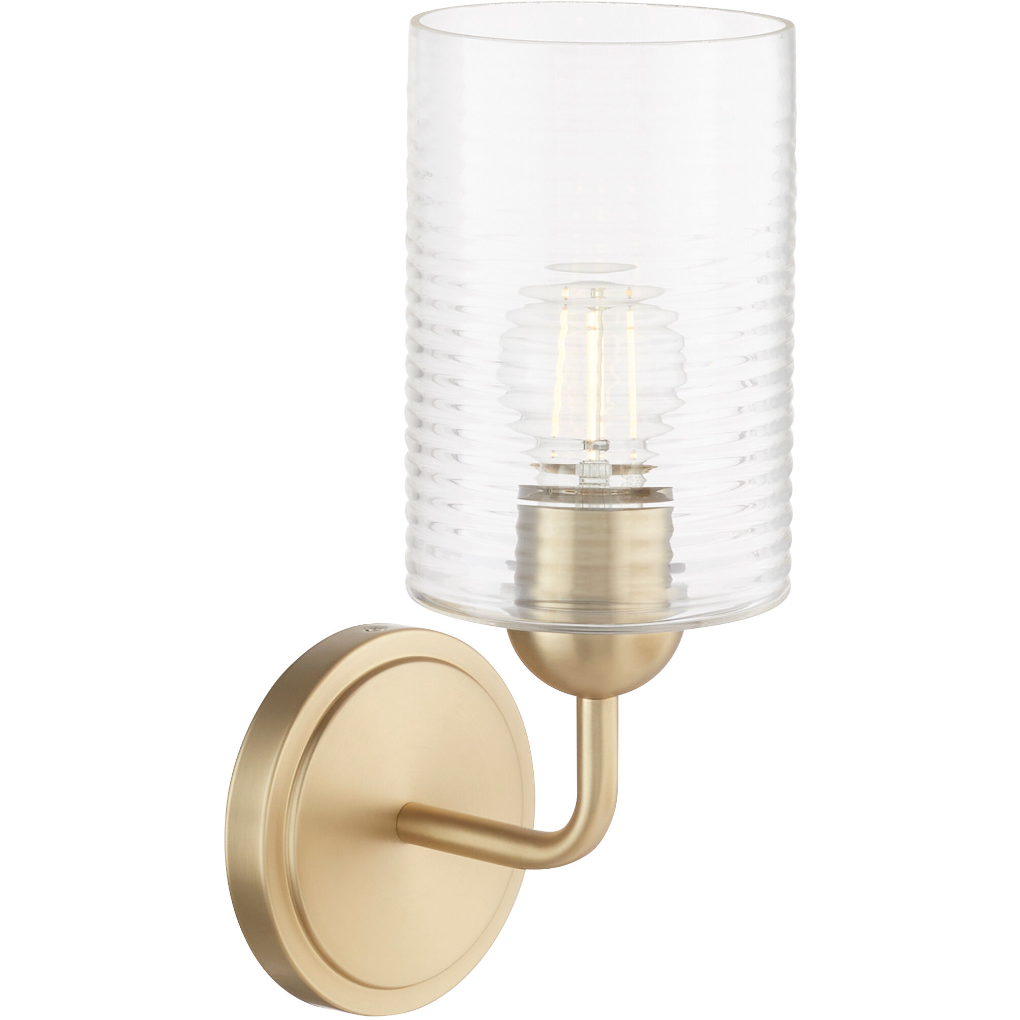 Charlotte 1 Light 5.25 inch Aged Brass Wall Mount Wall Light