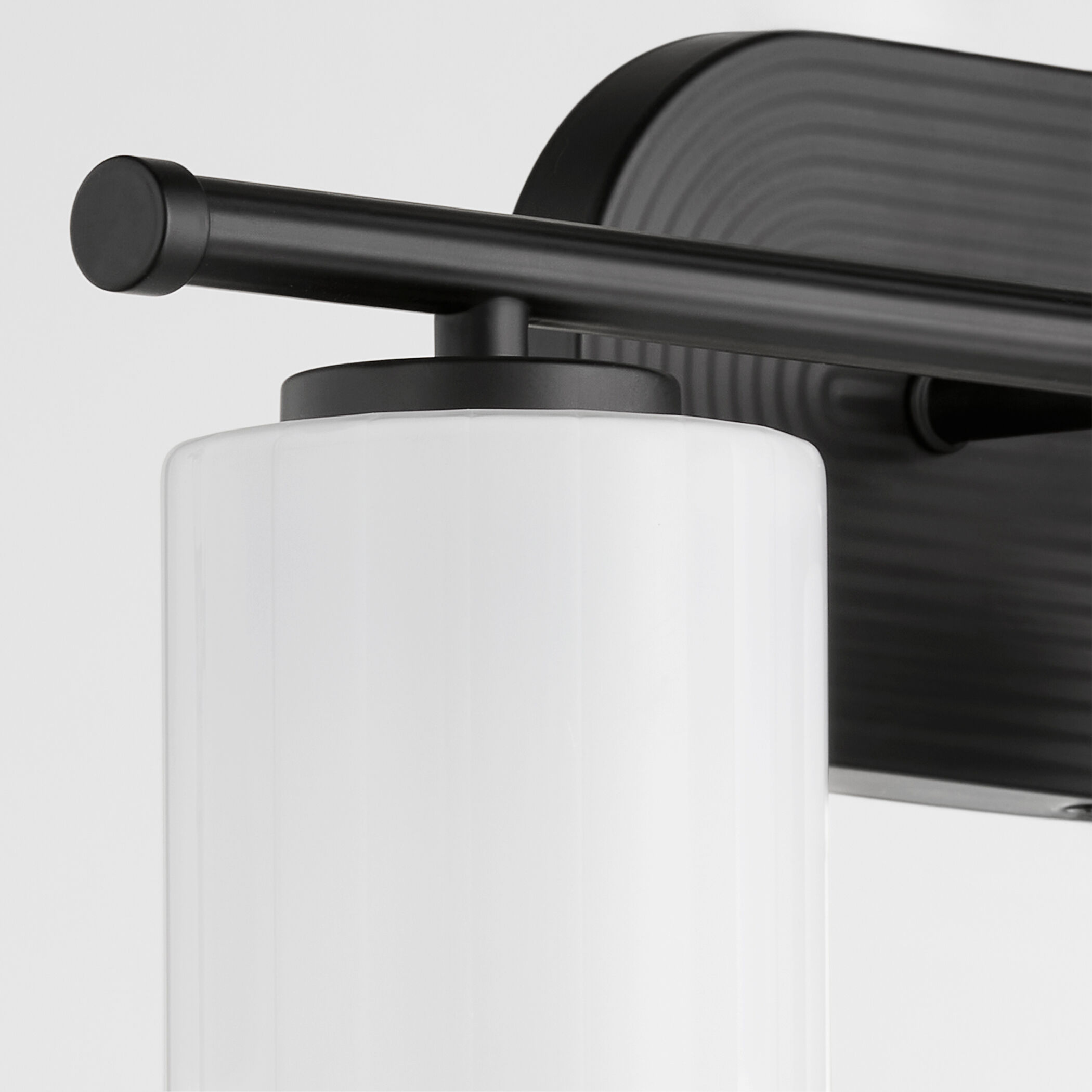 Belinder 3 Light 24 inch Matte Black Vanity Light Wall Light