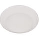 LED Disk 1 Light 9.5 inch Studio White Indoor/Outdoor Flush Mount