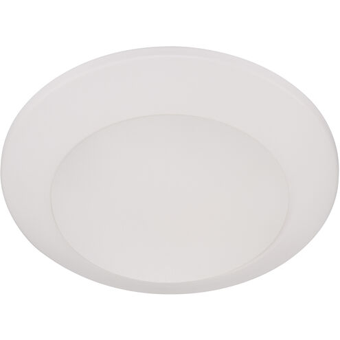 LED Disk 1 Light 9.5 inch Studio White Indoor/Outdoor Flush Mount