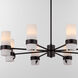 Sojourn 8 Light 36 inch Bronze Chandelier Ceiling Light