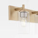 Fallstaff 3 Light 22.5 inch Aged Brass Vanity Light Wall Light