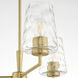 Goodwin 3 Light 22 inch Aged Brass Chandelier Ceiling Light