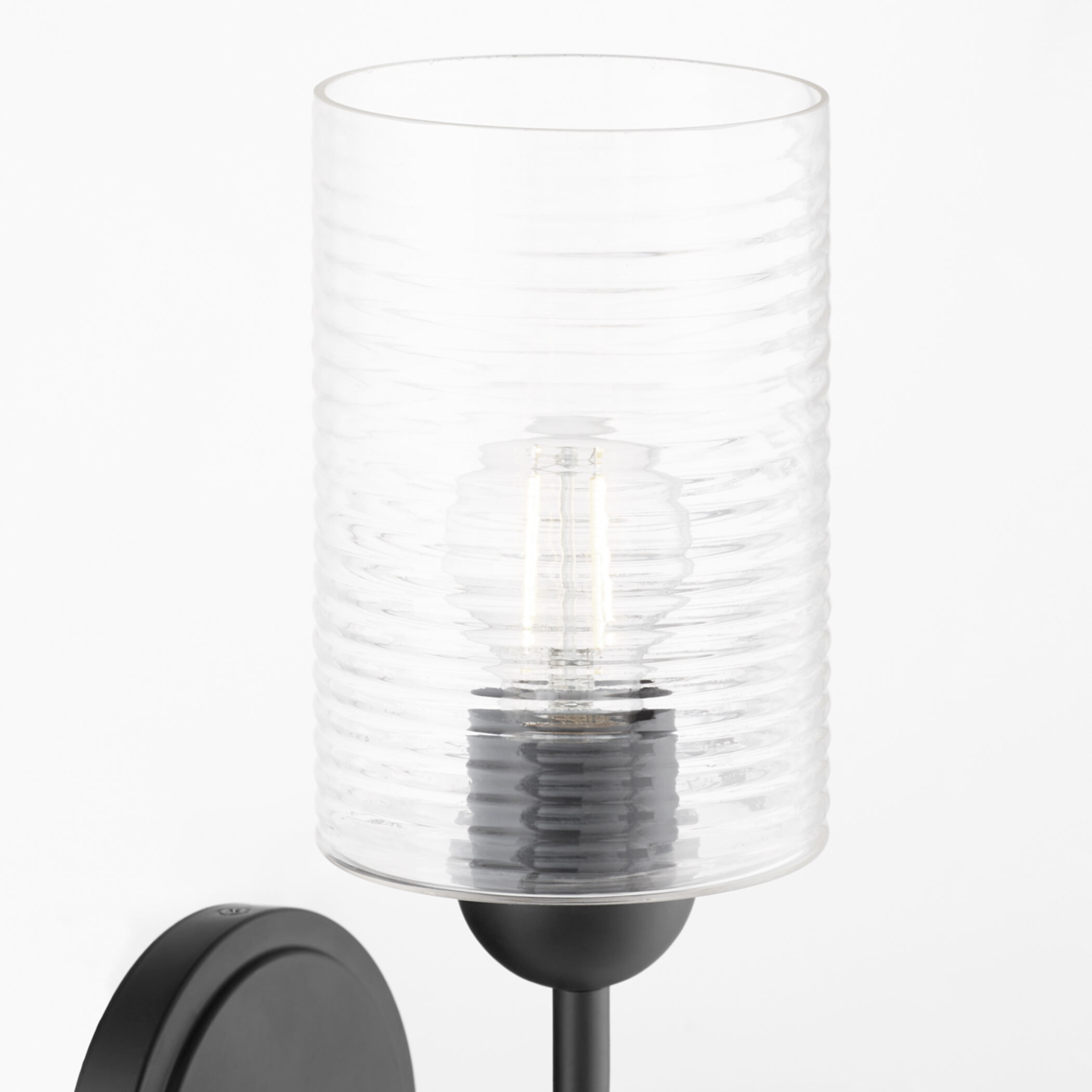 Charlotte 1 Light 5.25 inch Matte Black Wall Mount Wall Light