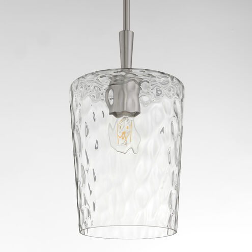 Goodwin 1 Light 8 inch Satin Nickel Pendant Ceiling Light