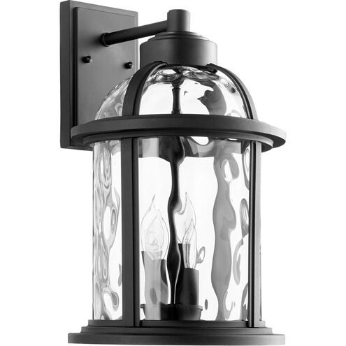 Winston 4 Light 18 inch Noir Outdoor Wall Lantern