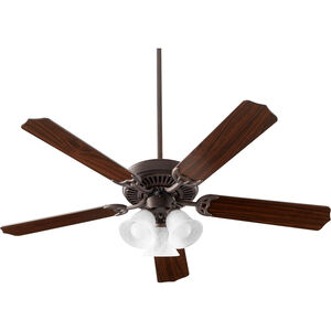 Capri X 52 inch Toasted Sienna with Reversible Toasted Sienna and Walnut Blades Ceiling Fan