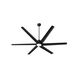 Titus 80 inch Matte Black Ceiling Fan