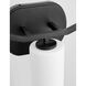 Rutherford 3 Light 22.75 inch Matte Black Vanity Light Wall Light