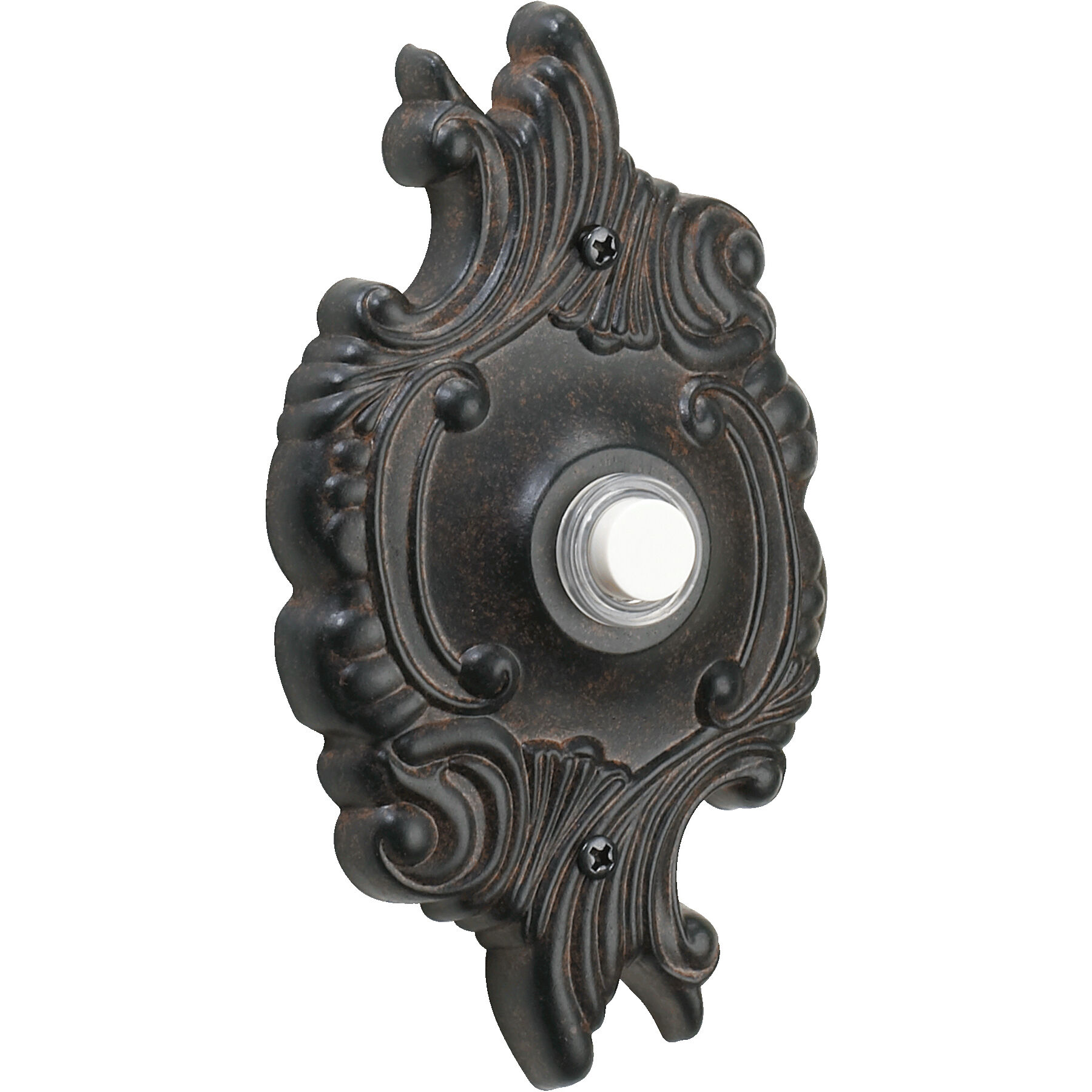 Lighting Accessory Toasted Sienna Opulent Round Doorbell