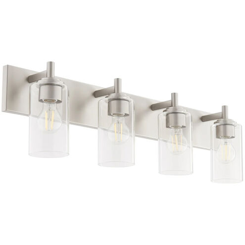 Fallstaff 4 Light 31.5 inch Satin Nickel Vanity Light Wall Light